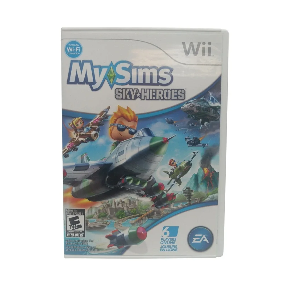 BUNDLE - MySims Agents & Sky Herros (Nintendo Wii,‎ 2009 & 2010)
